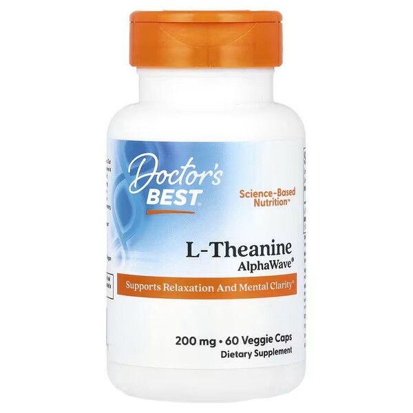 Doctor's Best L-Theanine AlphaWave - 60 vcaps