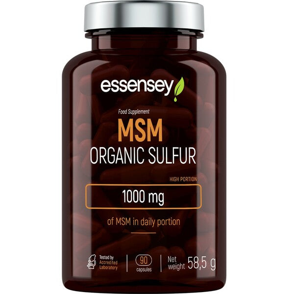 Essensey MSM Organic Sulfur 1000mg - 90 caps