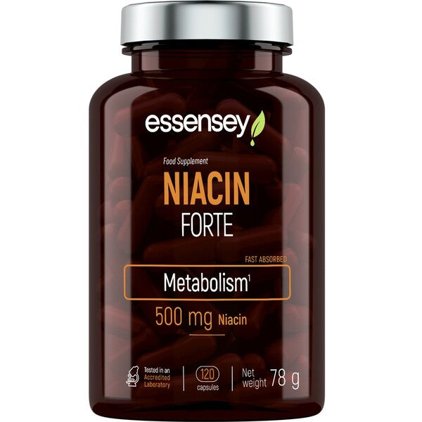 Essensey Niacin Forte 500mg - 120 caps