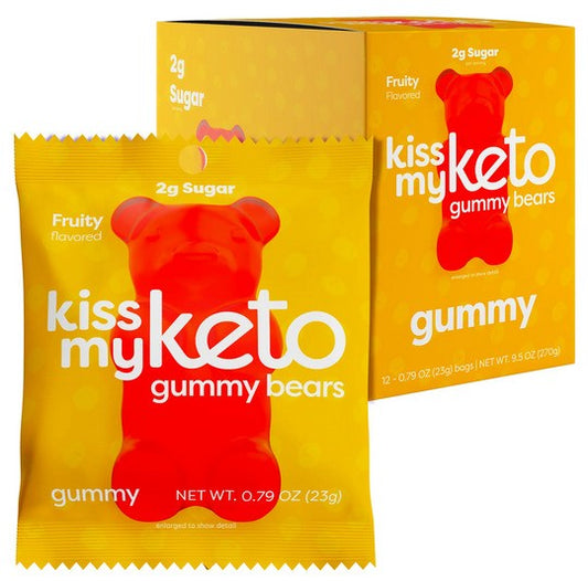 Kiss My Keto Gummy Bears Keto Gummies  - 12 x 23g