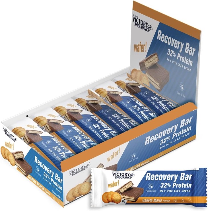Joe Weider Victory Endurance Recovery Bar, Banana - 12 x 35g