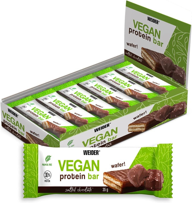 Weider Vegan Protein Bar  - 12 x 35g