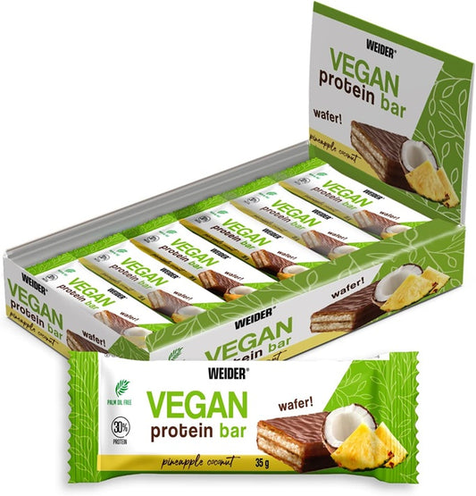 Weider Vegan Protein Bar  - 12 x 35g