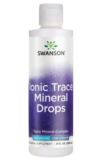 Swanson Ionic Trace Mineral Drops - 236 ml.