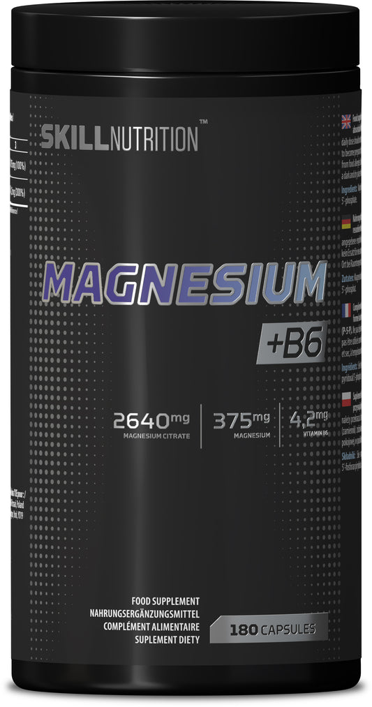 Skill Nutrition Magnesium + B6 - 180 caps