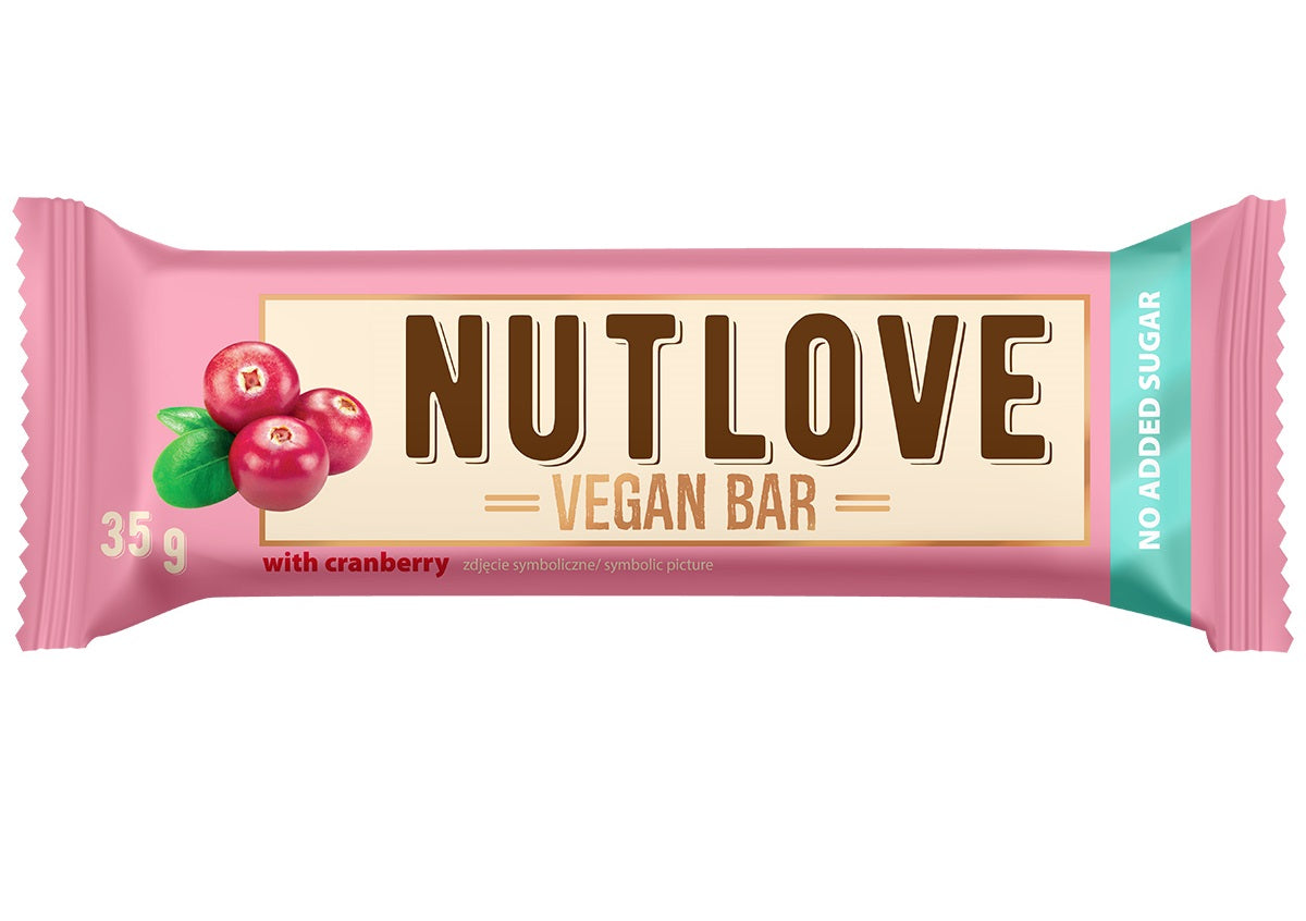 Allnutrition Nutlove Vegan Bar  - 15 x 35g