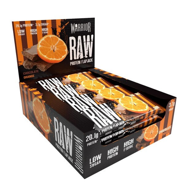 Warrior Raw Protein Flapjack - 12 bars