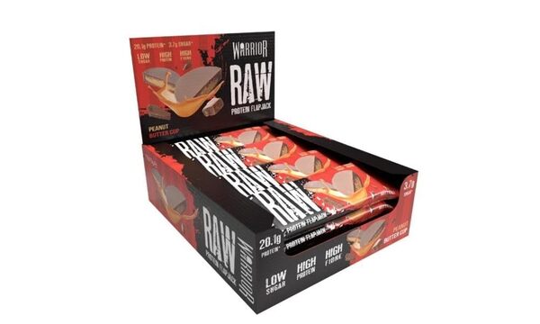 Warrior Raw Protein Flapjack - 12 bars