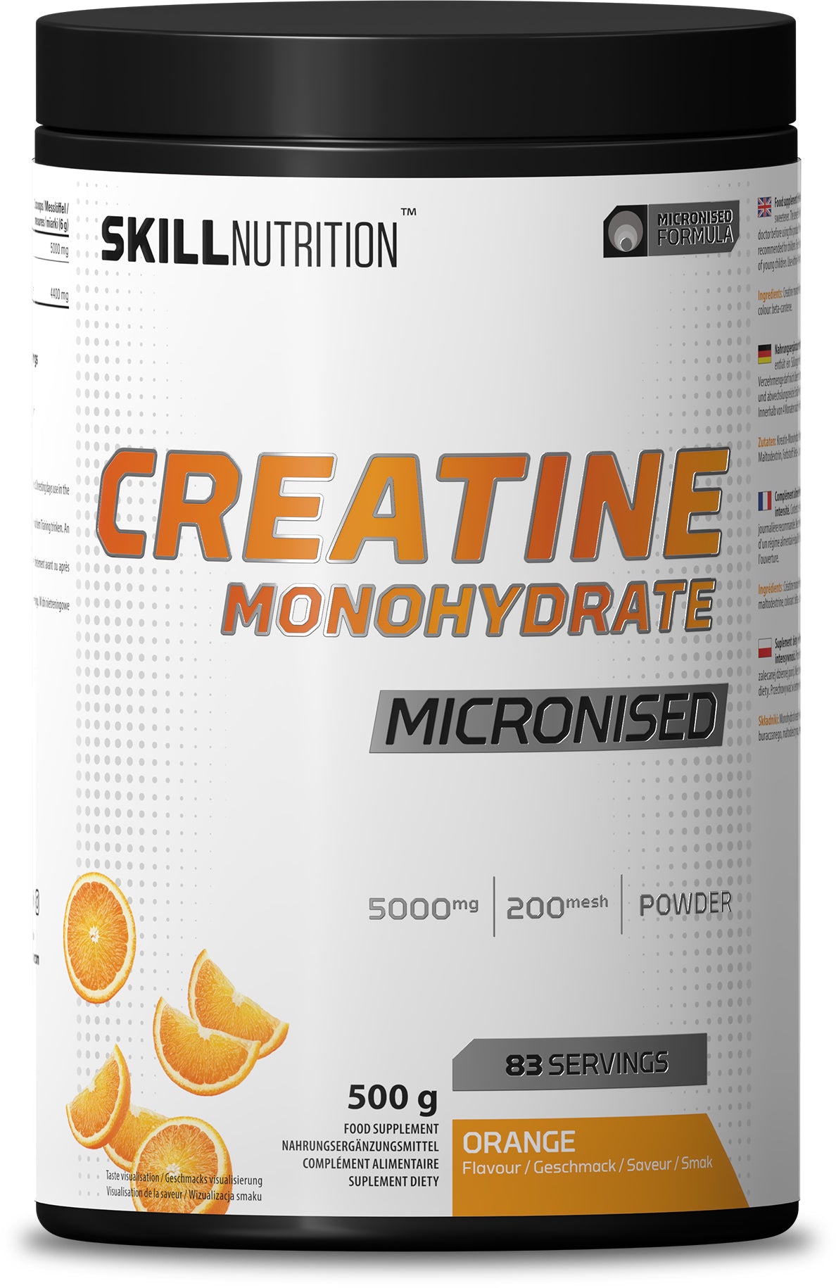 Skill Nutrition Micronised Creatine Monohydrate  - 500g