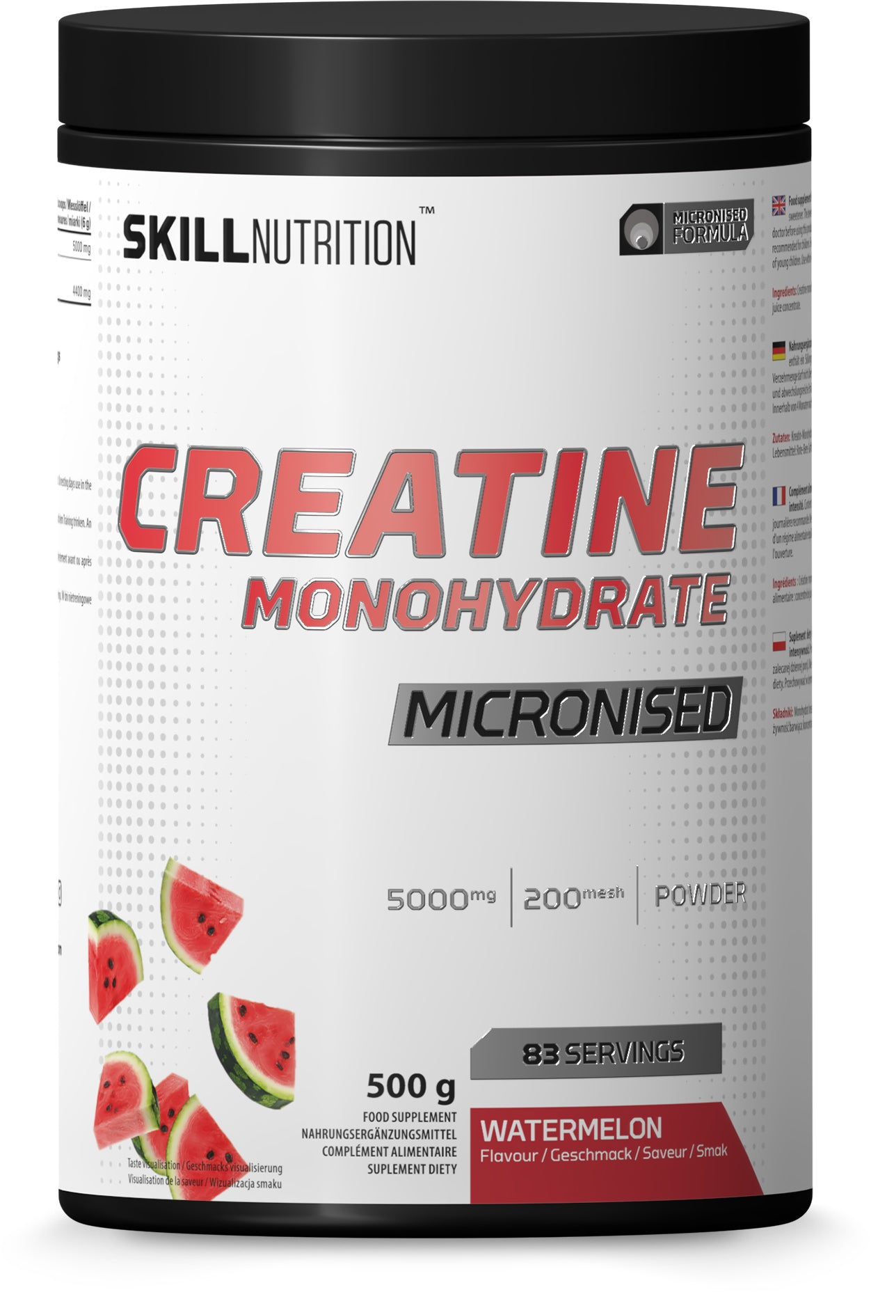 Skill Nutrition Micronised Creatine Monohydrate  - 500g