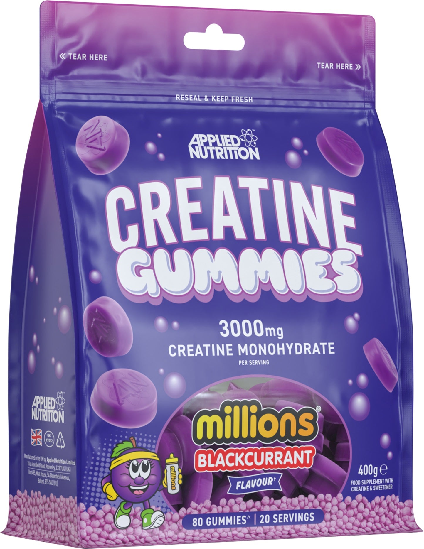 Applied Nutrition Creatine Gummies  - 80 gummies