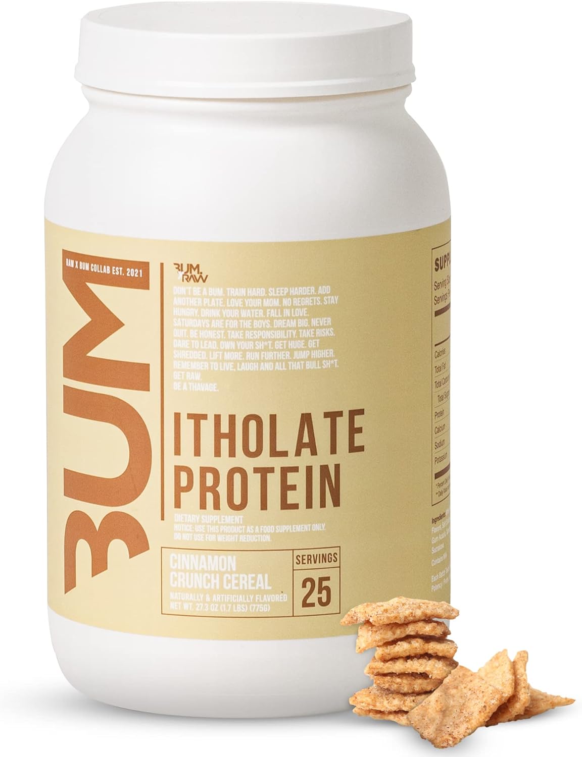 Raw Nutrition Raw Nutrition CBUM Itholate Protein  - 825g