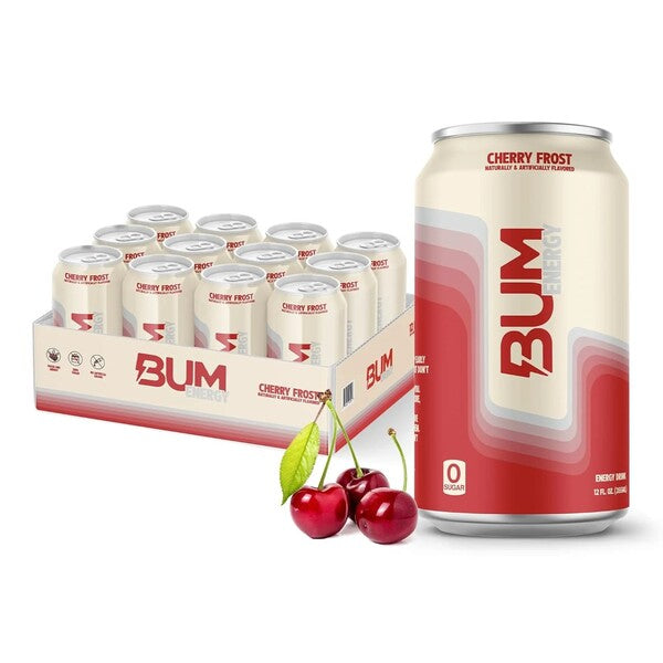 Raw Nutrition Bum Energy  - 12 x 355 ml.