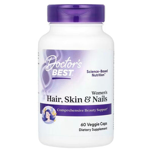 Doctor's Best Women's Hair Skin & Nails - 60 vcaps