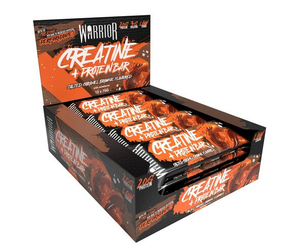 Warrior Creatine + Protein Bar  - 12 x 75g