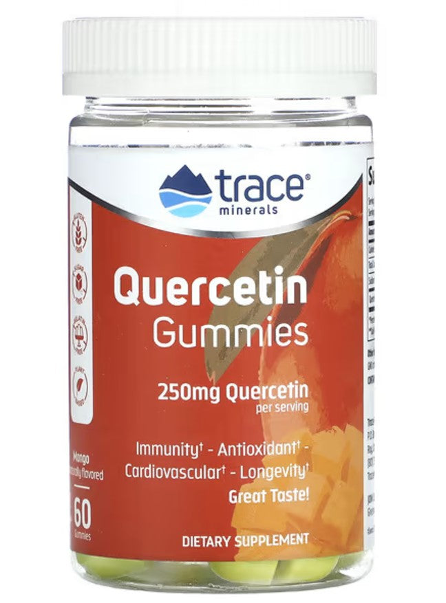 Trace Minerals Quercetin Gummies 250mg - 60 gummies