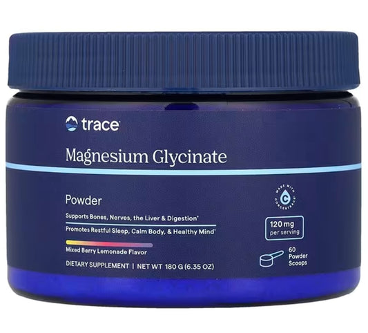 Trace Minerals Magnesium Glycinate Powder  - 180g
