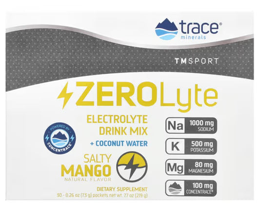 Trace Minerals ZEROLyte  - 30 packets