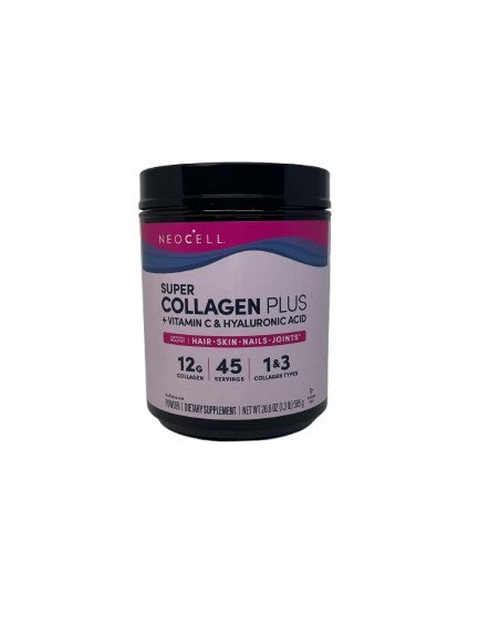 NeoCell Super Collagen Plus with Vitamin C & Hyaluronic Acid - 390g