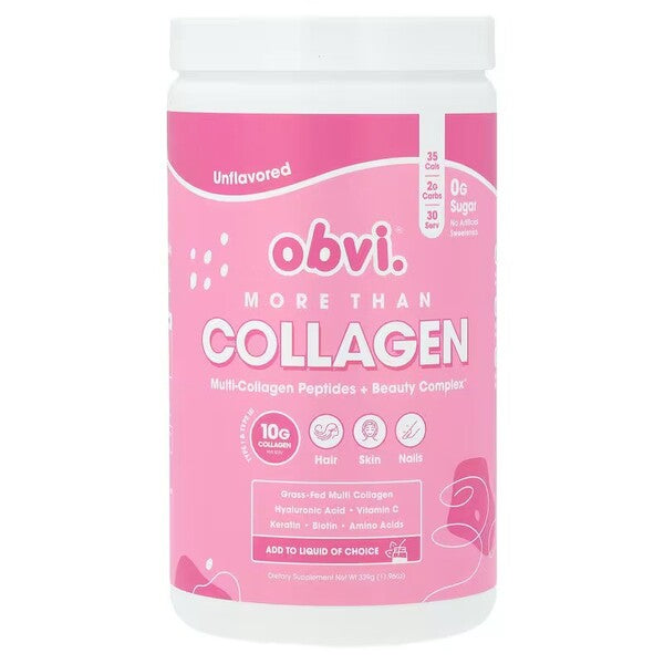 Obvi More Than Collagen Multi-Collagen Peptides + Beauty Complex  - 381g