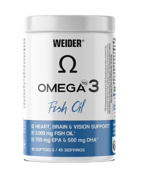 Weider Omega 3 Fish Oil 2000mg - 90 softgels