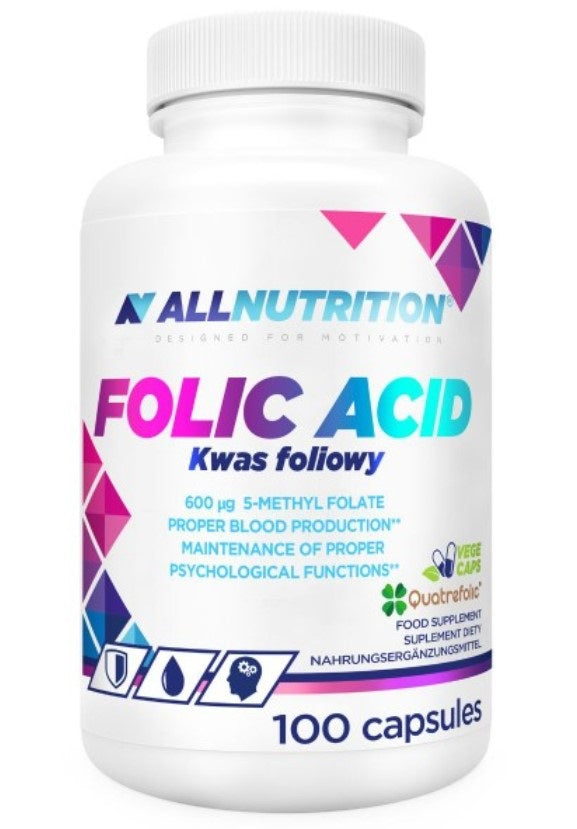 Allnutrition Folic Acid 600mcg - 100 caps