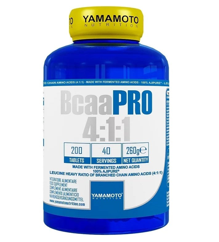 Yamamoto Nutrition BCAA Pro 4:1:1 - 200 tablets