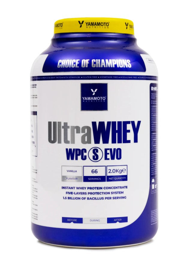 Yamamoto Nutrition Ultra Whey WPC S EVO  - 2000g