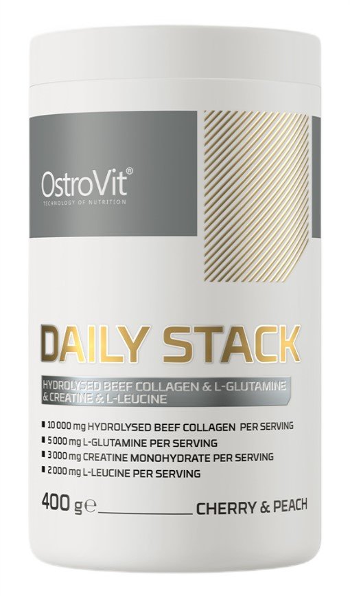 OstroVit Daily Stack, Cherry & Peach - 400g