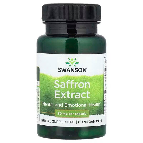 Swanson Saffron Extract - 60 vcaps (EAN 087614142982)