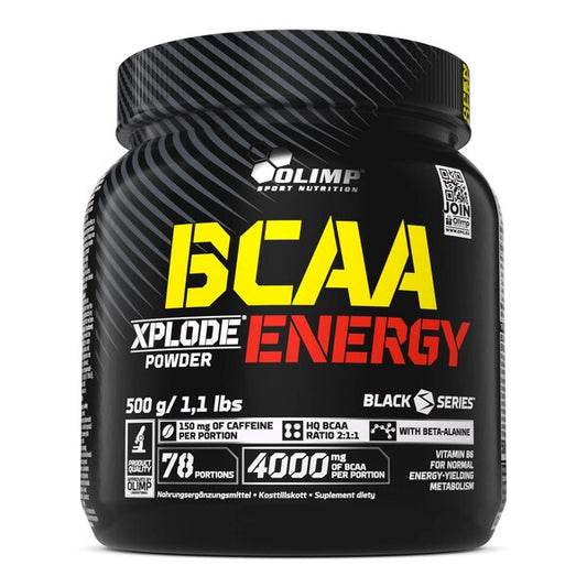 Olimp Nutrition BCAA Xplode Energy, Xplosive Cola (EAN 5901330093159) - 500g