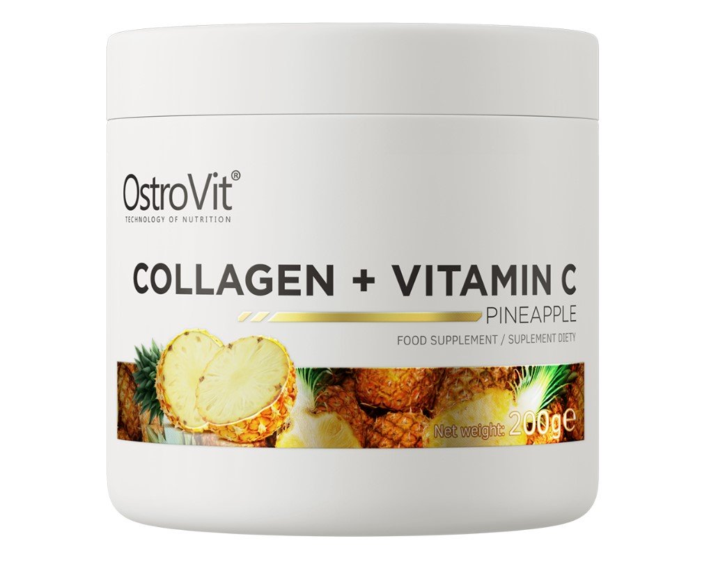 OstroVit Collagen + Vitamin C, Pineapple - 400g