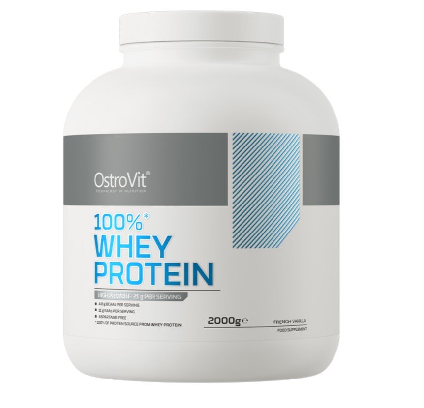 OstroVit 100% Whey Protein, French Vanilla - 2000g
