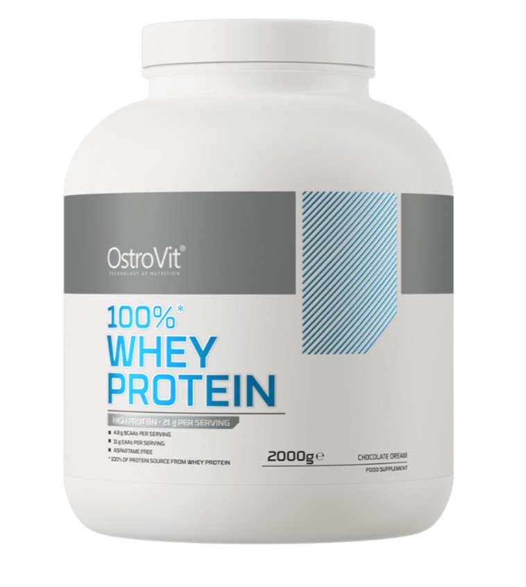 OstroVit 100% Whey Protein, French Vanilla - 2000g