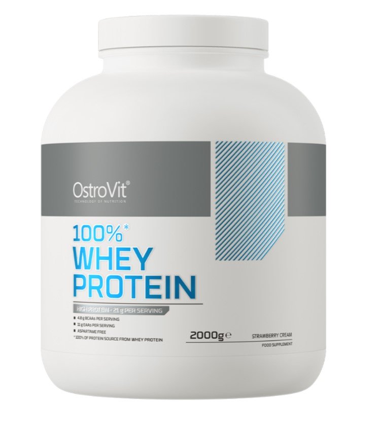 OstroVit 100% Whey Protein, French Vanilla - 2000g