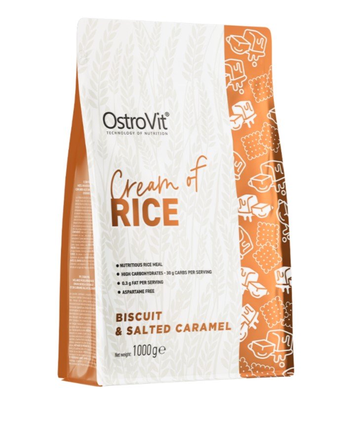 OstroVit Cream of Rice, Creamy Vanilla with Kiwi - 1000g