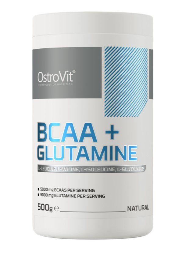OstroVit BCAA + Glutamine, Lemon - 500g