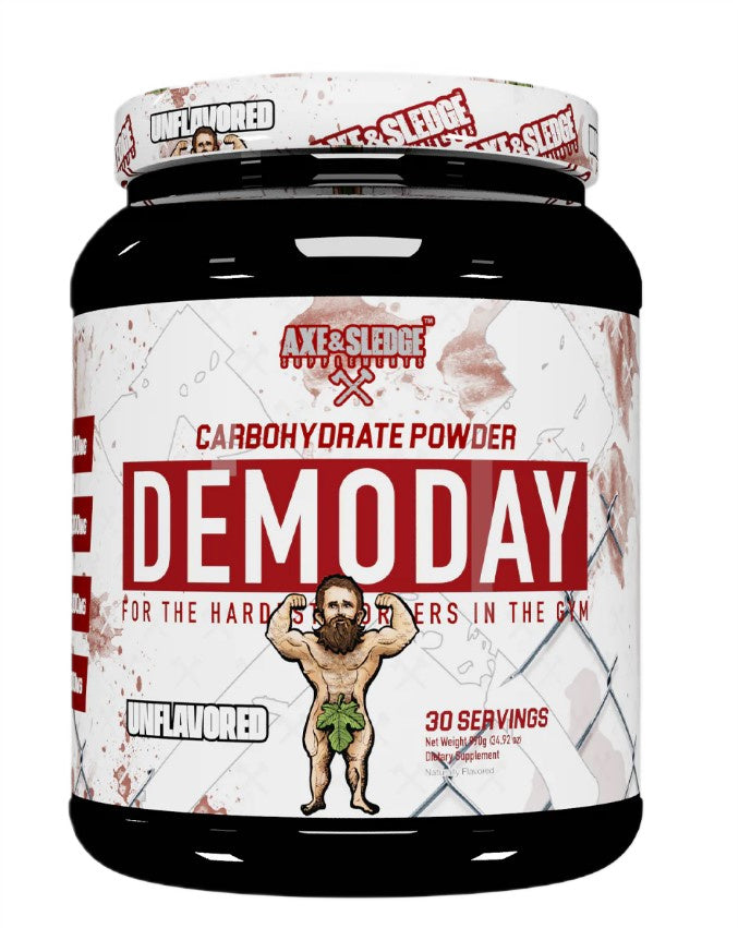 Axe & Sledge Demoday Carbohydrate Powder, Unflavored (EAN 810164580412) - 990g