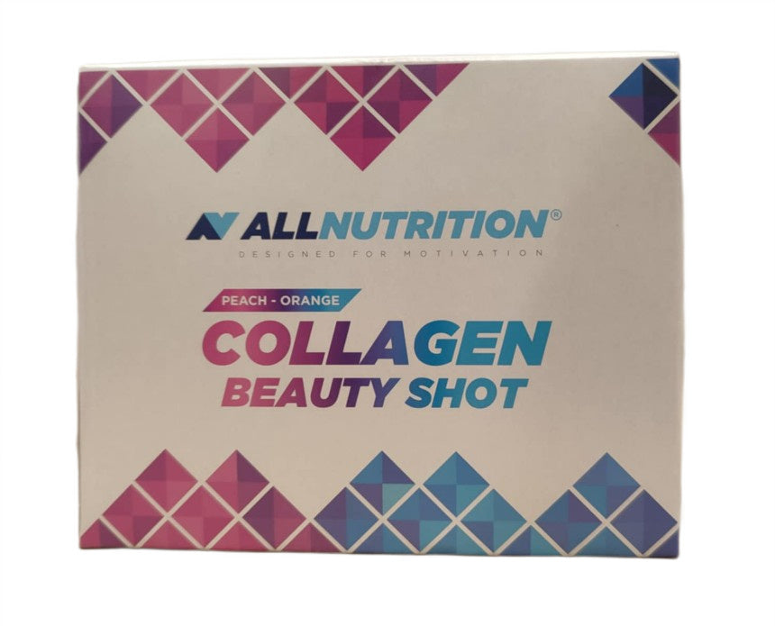 Allnutrition Collagen Beauty Shot, Peach-Orange - 12 x 80 ml.