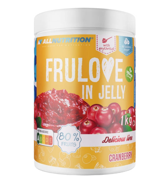 Allnutrition Frulove In Jelly, Cranberry - 1000g