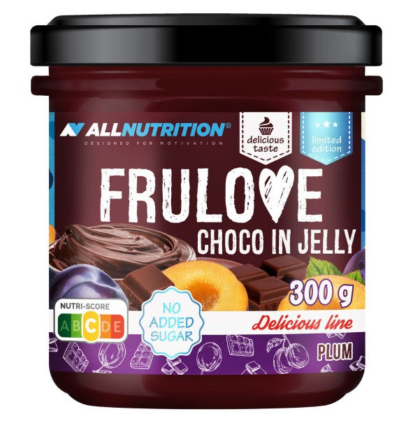 Allnutrition Frulove Choco In Jelly, Plum - 300g