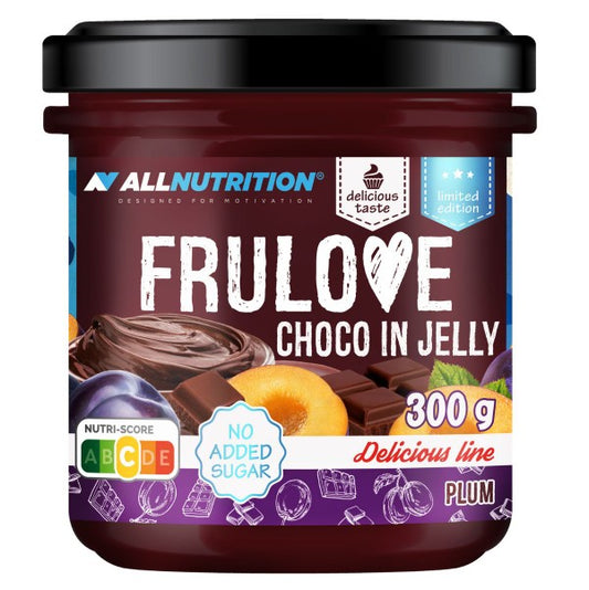 Allnutrition Frulove Choco In Jelly, Plum - 300g