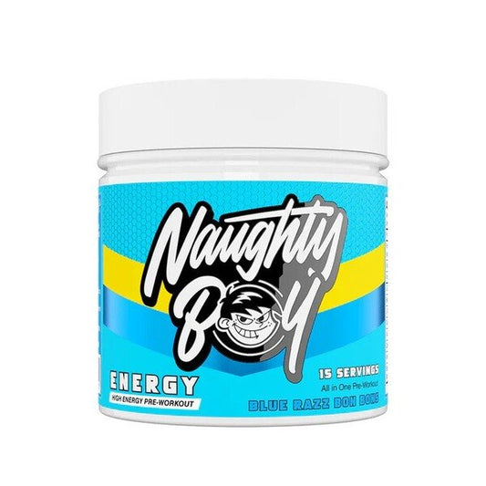 Naughty Boy Energy, Blue Razz Bon Bons - 195g