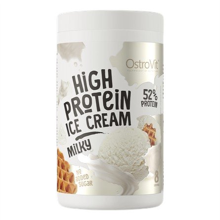 OstroVit High Protein Ice Cream, Chocolate - 400g