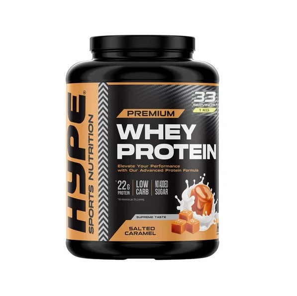 Hype Whey Protein, Salted Caramel - 1000g