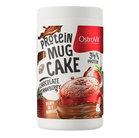 OstroVit Protein Mug Cake, Chocolate-Strawberry - 360g