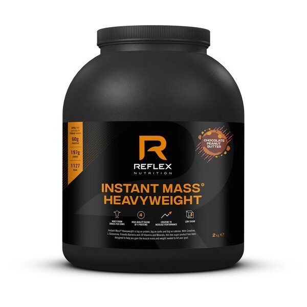 Reflex Nutrition Instant Mass Heavyweight, Salted Caramel - 2000g