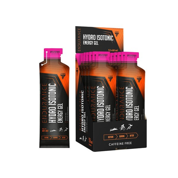 Trec Nutrition Endurance Hydro Isotonic Energy Gel, Raspberry - 12 x 60 ml.