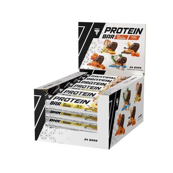 Trec Nutrition Protein Bar, Coconut & Caramel - 24 x 48g