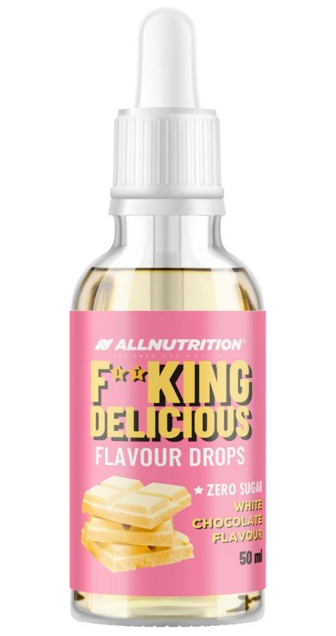 Allnutrition Fitking Delicious Flavour Drops, Baked Apple with Cinnamon - 50 ml.